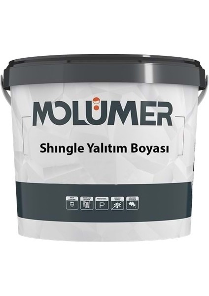 Çatı Kaplama Shingle (Şıngıl) Boyası 20 kg Kırmızı