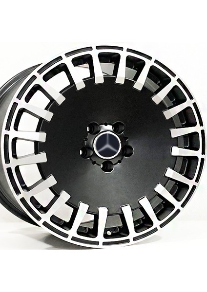 Rc 19 Inç 5X112 Vito Viano Uyumlu Siyah Elmas Kesim Jant Modeli Mercedes (4 Adet)