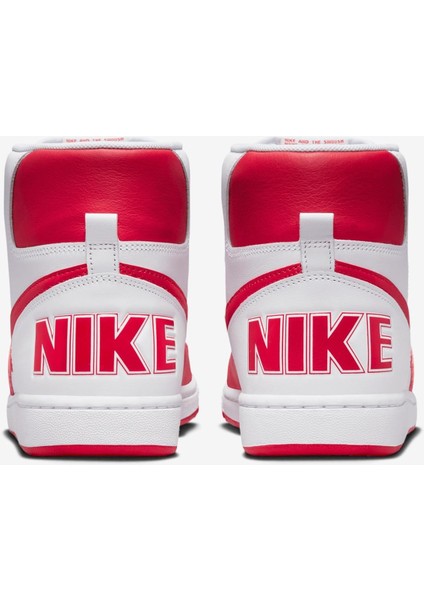 Terminatör High Sneaker White Red Lethar Hakiki Deri Erkek Günlük Spor Ayakkabı Beyaz Kırmızı fırsatları