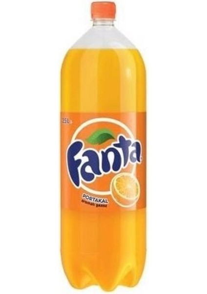 2,5 lt 2 adet + Fanta Portakal 2,5 lt 2 adet 4'lü Set