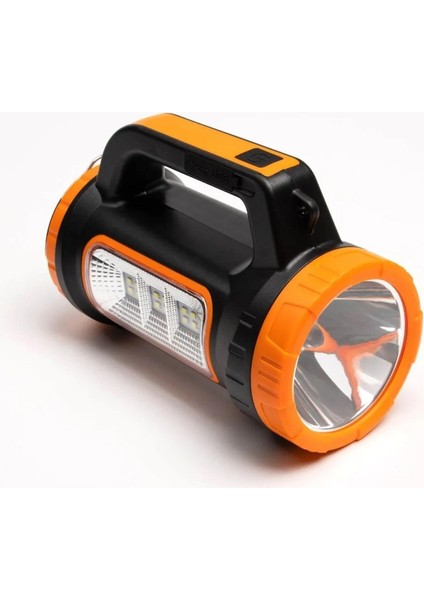 KA-779 3W+15W Uzun Menzilli Solar Güneş Panelli Ultra Güçlü Ledli Şarjlı Fener