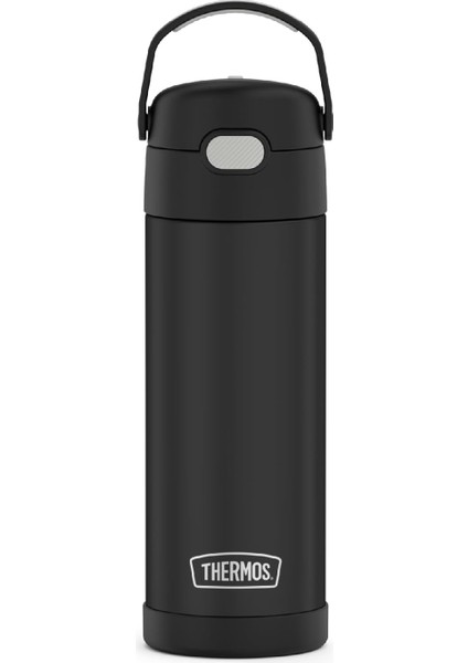 ， Geniş Ağızlı Kapaklı 16 Oz Paslanmaz Çelik Vakumlu Termos Neon Mor (Yurt Dışından)