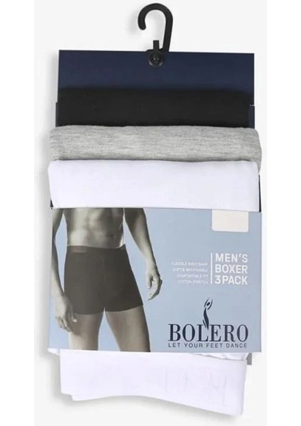 3'lü Erkek Boxer modelleri