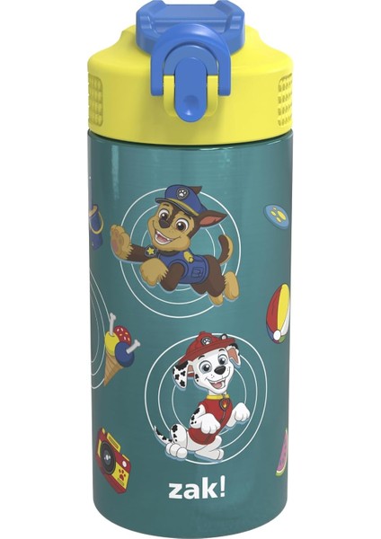 Star Wars Mandaloria Çocuk Paslanmaz Çelik Vakum Yalıtımlı Su Şişesi 14 Oz. Dayanıklı, Sızdırmaz Açılır Pipet Ağzı ve Dahili Taşıma Halkası Bpa Içermez. (Yurt Dışından)