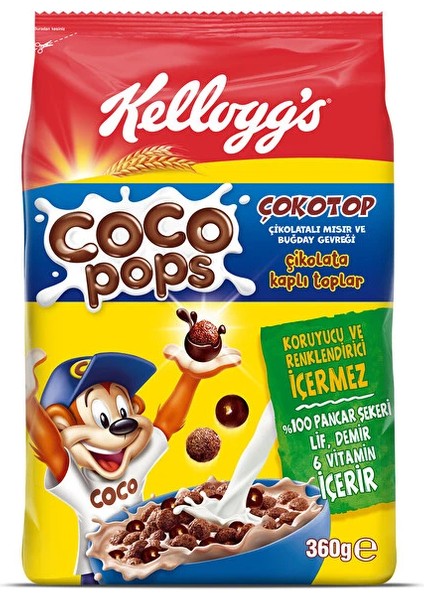 Kahvaltılık Gevrek Cocopops (1*360 Gr)