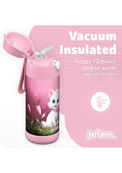 ， Çocuk Paslanmaz Çelik Hasır Su Şişesi 350ML – Bpa Free – Sızdırmaz – Okul ve Kreşler Için Yalıtımlı Su Şişesi (Yurt Dışından) fiyatları