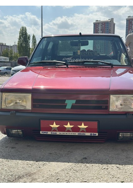Dekor Plakalık Orijinal Kişiye Özel Tasarım Yıldız Sarı Kırmızı