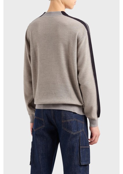 Yünlü Regular Fit Bisiklet Yaka Kazak Erkek Kazak 6DZM2X ZM4MZ 4791 fiyatları