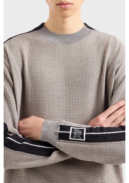 Yünlü Regular Fit Bisiklet Yaka Kazak Erkek Kazak 6DZM2X ZM4MZ 4791 fırsatları