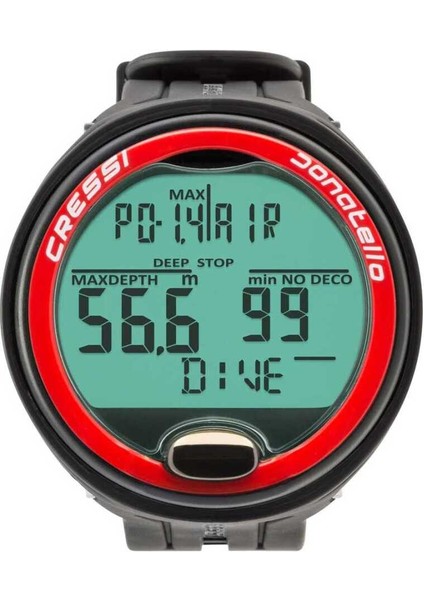 Donatello Diving Computer Black - Red