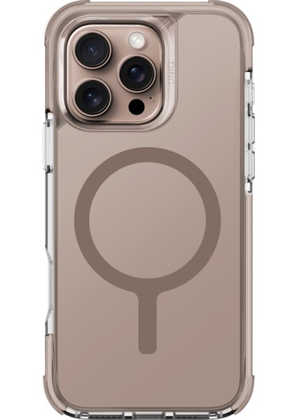 iPhone 16 Pro Kılıf Combat Serisi Üç Katmanlı Magsafe Özellikli Koruyucu Kılıf