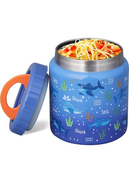 Yalıtımlı Çocuk Maması Kavanozu 22 Oz Kapasiteli Sıcak ve Soğuk Yiyeceklere Uygun Sızdırmaz Vakumlu Paslanmaz Çelik Tasarım Öğle Yemekleri ve Çorbalar Için Uygundur (Yurt Dışından)