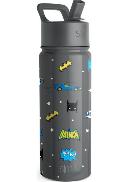 ， Hasır Kapaklı Çocuk Su Şişesi | Yeni Yürümeye Başlayan Çocuklar ve Erkek Çocuklar Için Yalıtımlı Paslanmaz Çelik Yeniden Kullanılabilir Bardak | (Yurt Dışından)