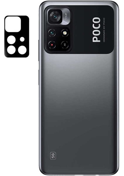 - Xiaomi Poco M4 Pro 5G - Kamera Lens Koruyucu 3D Kamera Camı - T20568
