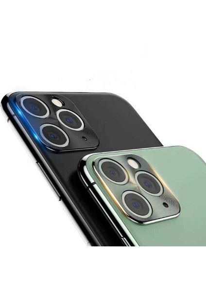- Apple iPhone 11 Pro Max - Metal Kamera Koruyucu - Kırmızı - T10584 fırsatları
