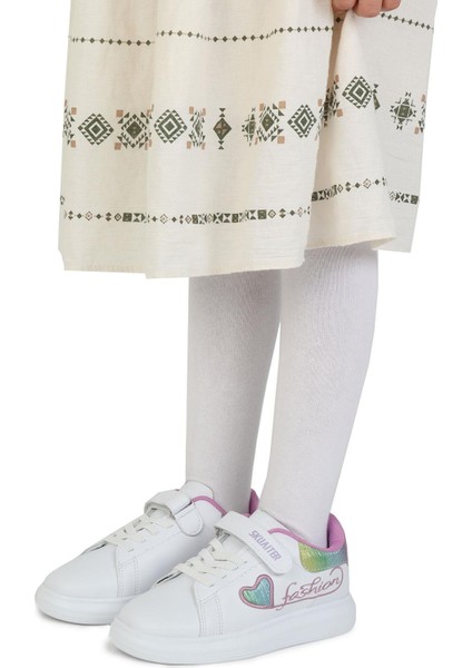 Skuaıter 011MC Byz-Lila Kız Çocuk Sneaker Spor Ayakkabı fiyatları