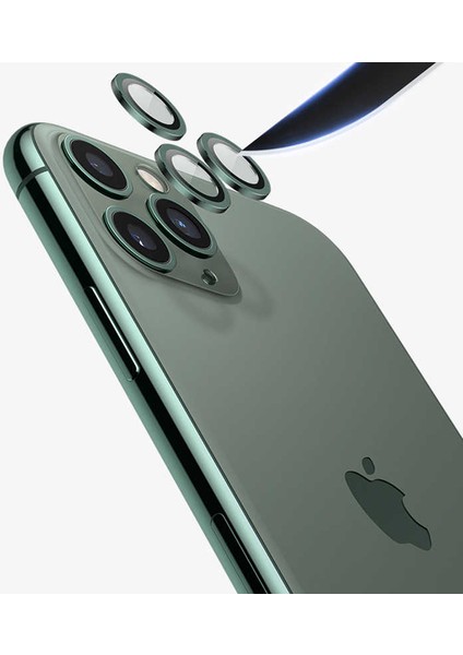 - Apple iPhone 12 Pro - Kamera Lens Koruyucu CL-02 - Koyu Yeşil - T15677 indirimleri