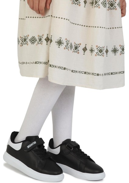 Skuaıter 011MC Syh-Byz Kız/erkek Çocuk Sneaker Spor Ayakkabı