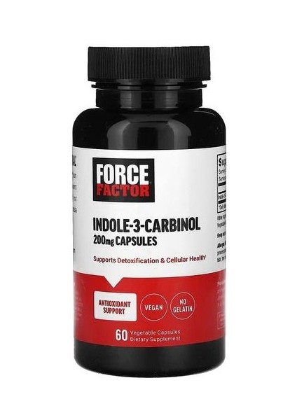 Indole-3-Carbinol 200 Mg 60 Vegetable Capsules