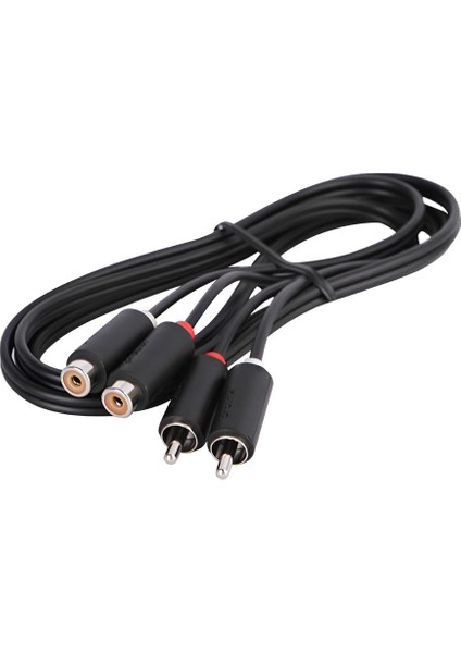 PB102-0500 2 Rca - 2 Rca Soket Kablo, 5 Metre