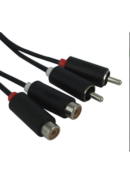 PB102-0500 2 Rca - 2 Rca Soket Kablo, 5 Metre