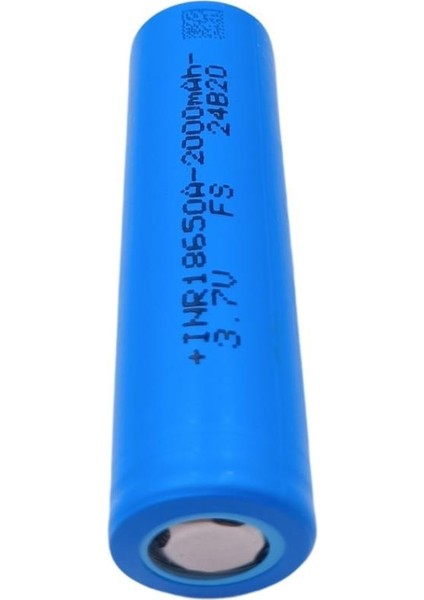 18650 3.7V 2000 Mah 3-C Şarjlı Pil