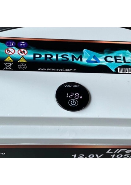 Prismacell Lifepo4 Akü 105AH 12.8 Volt Turbo Fast Chargıng Karavan, Marin, Solar Yaşam Aküsü modelleri