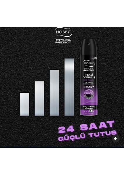 İpeksi Dokunuş Güçlü Tutuş Saç Spreyi 2 x 250 ML