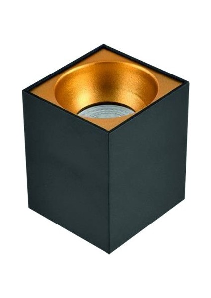 Opto Siyah Gold Kare Tavan Armatürü Hs 1602