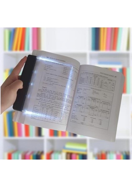 Kitap Arası Okuma Işığı LED Panel Kitap Okuma Lambası-