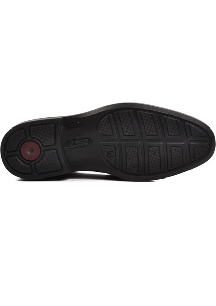 Esse 28342 Siyah Ortopedik Geniş Kalıp Deri Erkek Klasik Ayakkabı indirimleri