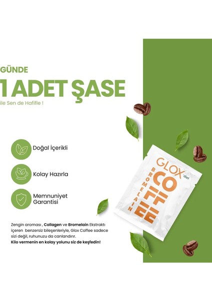Kolajen ve Bromelain Destekli Gelişmiş Formül ve Collagen Içeren Kahve 1 Paket fiyatları