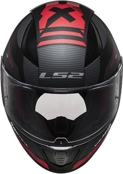 Rapıd 2 Xtreet Mat Siyah-Kırmızı Kask