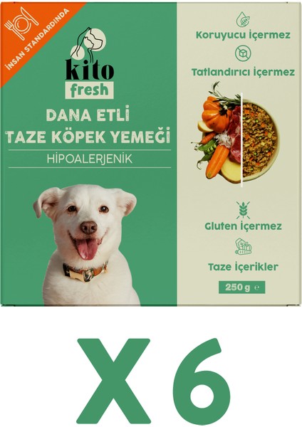 Fresh Dana Etli x 6 (1,5 Kg)