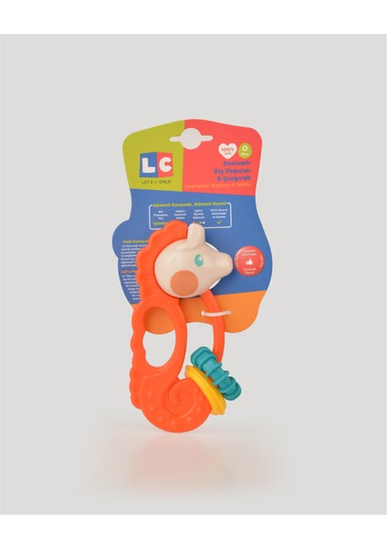 LC Denizatı Diş Kaşıyıcı & Çıngırak-Turuncu modelleri