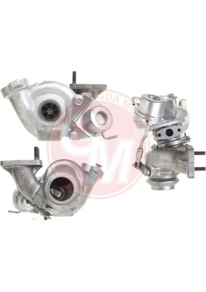 Turbo Şarj Conta Ve Civatali 206-P207-P307-Partner-Berlıngo-C3-C4-Scudu-Focus-C-Max- 1.6Hdi 90Ps 13