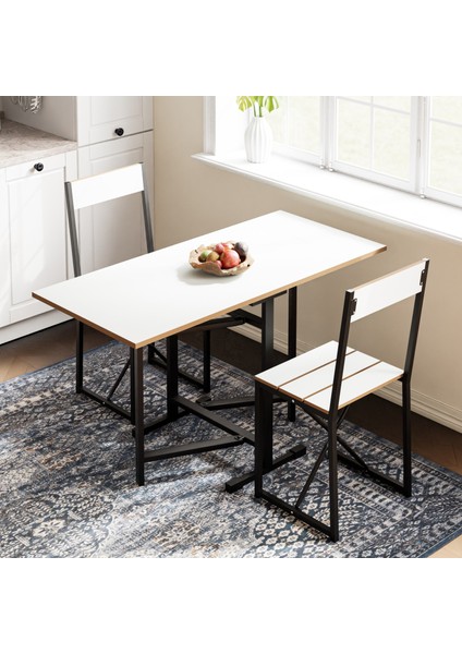 Katlanır Mutfak Masa Sandalye Takımı 1447 fiyatları