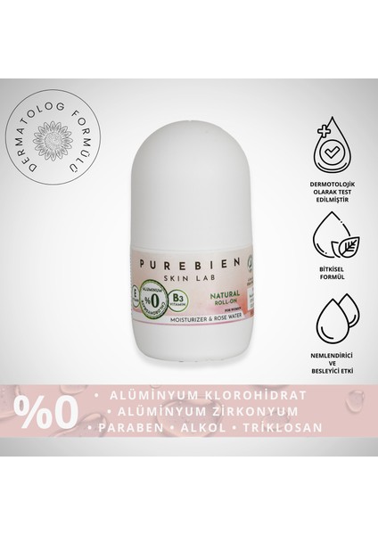 PUREBIEN SKIN LAB Purebien Doğal Roll On Kadın