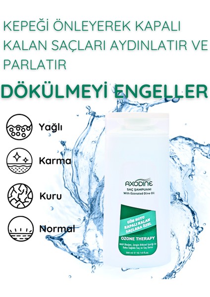 Gün Boyu Kapalı Kalan Saçlara Özel Ozon Terapi Şampuan 300 Ml