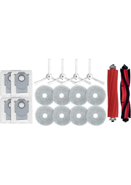 Roborock P10/Q Revo Ana Fırça Yan Fırça Filtresi Paspas Yedek Aksesuarları (Yurt Dışından)