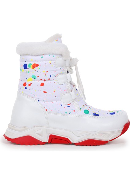 Bambu Bağcıklı Kız Çocuk Kar Botu modelleri