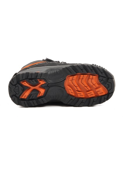 1831-P Siyah-Füme-Turuncu Içi Kürklü Çocuk Bot indirimleri