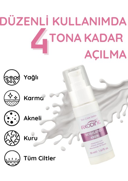 Beyazlatıcı Cilt Tonu Eşitleyici Bakım Kremi 50 ml