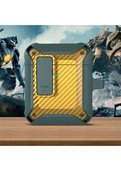 Taşınabilir 2 In 1 Tpu + Pc Çerçeve Darbeye Dayanıklı Şarj Airpods için Anti Damla Koruyucu 1 2 Kulaklık Kılıfı (Yurt Dışından) fiyatları