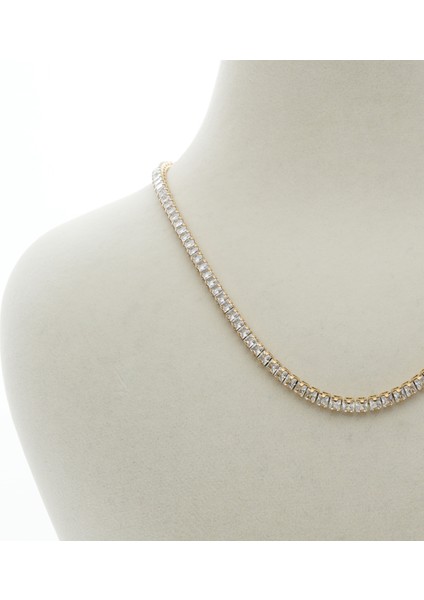 Pluma Gold Su Yolu Kolye