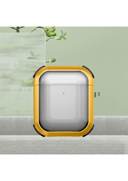 Apple Airpods için 2016 2019 Airpods Kablosuz 2019 Pc+Tpu Şeffaf Kulaklık Kılıfı (Yurt Dışından) fiyatları