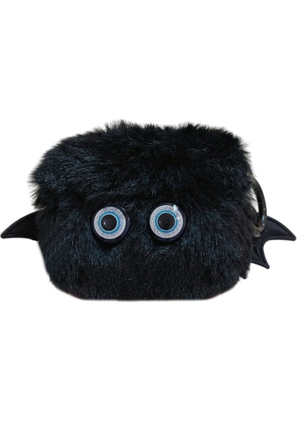 Apple Airpods için Pro Koruyucu Sıcak Peluş Küçük Şeytan Anti Kayıp Toka İle Yarasa Kanatları Kulaklık Kılıfı (Yurt Dışından)