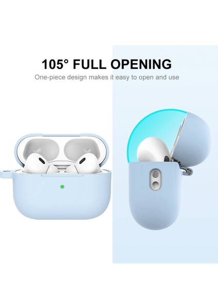 Apple Airpods Pro 2 için tooth Kalınlaşmış Silikon Drop Proof Kanca Bebek Si Kulaklık Kılıfı (Yurt Dışından) fiyatları