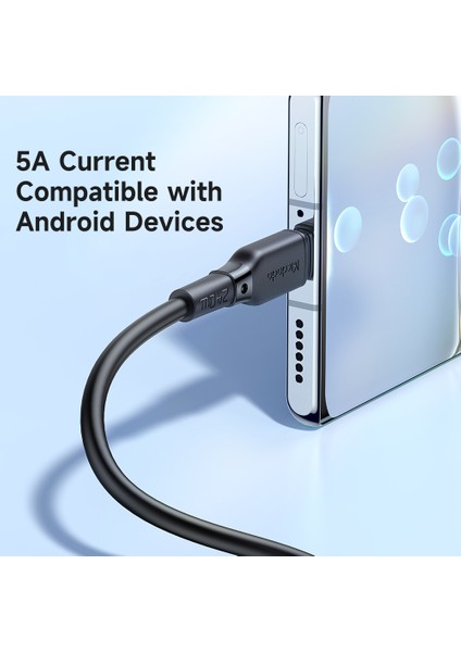 iPhone 15 Serisi Için Mdd 2m Tip-C-Tip-C Kablosu Pd 240W 5A Hızlı Şarj Veri Iletim Kablosu-Siyah (Yurt Dışından)