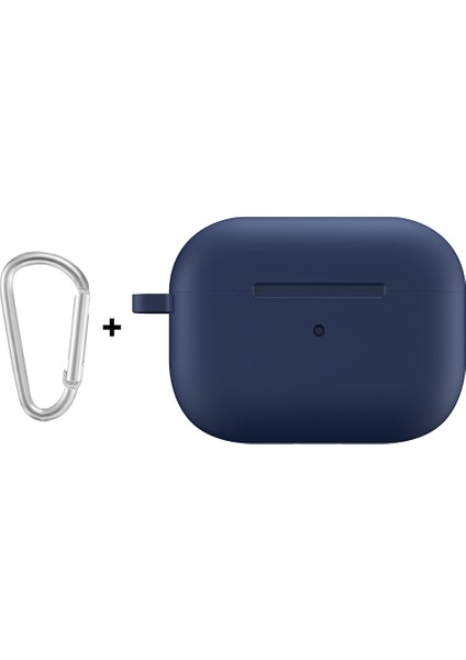 Apple Airpods Pro 2 için tooth Kalınlaşmış Silikon Damla Geçirmez Kanca Ile Koyu Kulaklık Kılıfı (Yurt Dışından)